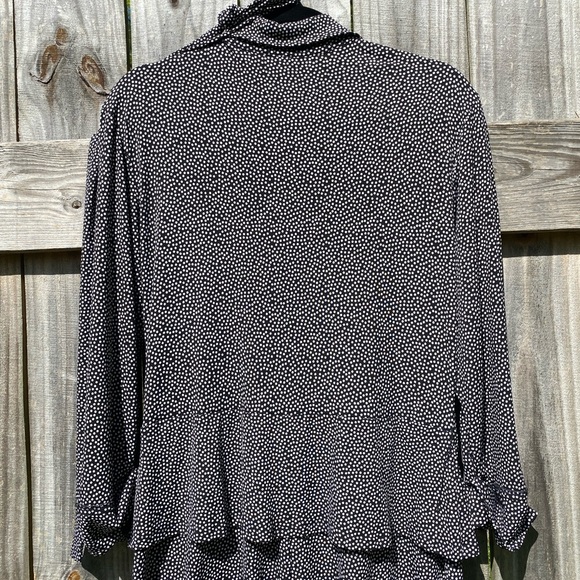 Vintage JBS limited Black and White Patterned Dress - Picture 6 of 7